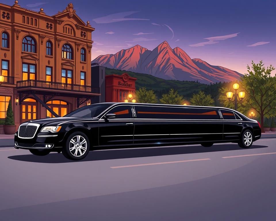 black car service Boulder Co